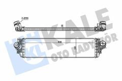 INTERCOOLER FORD FOCUS IV 17 1.0-1.5 ECOBOOST 30MM