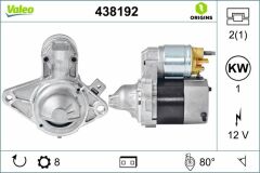 MARŞ MOTORU 12V 8 DİŞ PEUGEOT P107 1.0 05 CITROEN C1 1.0 05 TOYOTA AYGO 1.0 05