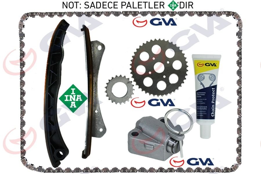 EKSANTRİK ZİNCİR SETİ ASTRA H-CORSA C-D-COMBO-C-D-ASTRA J-MERIVA-ALBEA-DOBLO-EGEA-PUNTO-500- 1.3 JTD -1.3 CDTI E4-E5-E6 GERGİ KİTİ