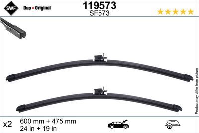 SILECEK SUPURGESI TAKIMI 600mm / 475mm MERCEDES W176 W177 C117 X117 C118 X118 X156