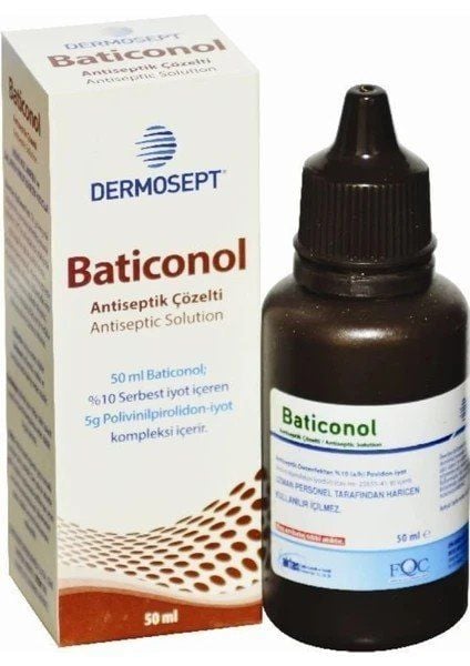 Povidon Baticonol %10  50ml Dermosept