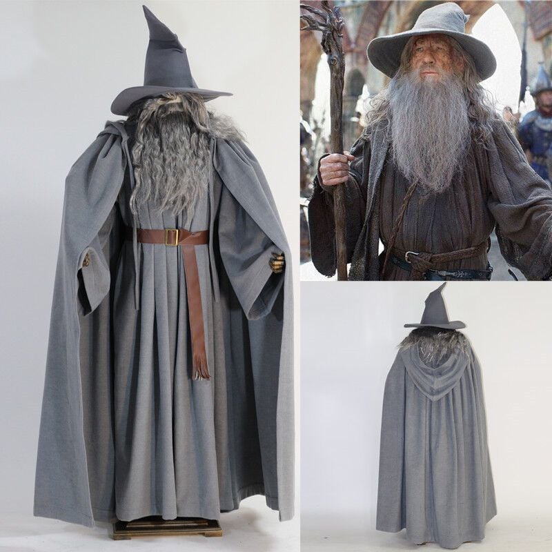 Yetişkin Gandalf Hobbit Kostüm