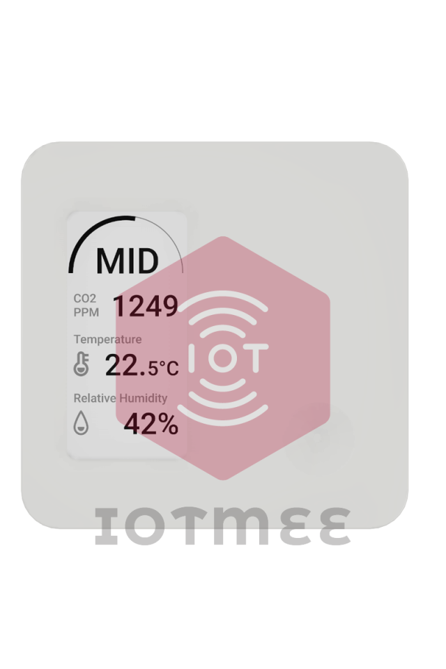 Indoor Air Quality sensor Display