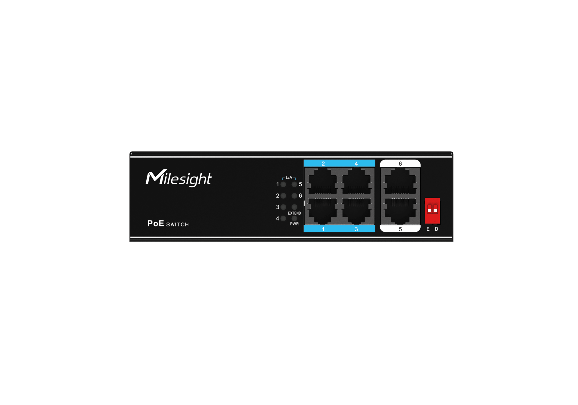 Milesight 4-Port PoE Switch MS-S0204-EL