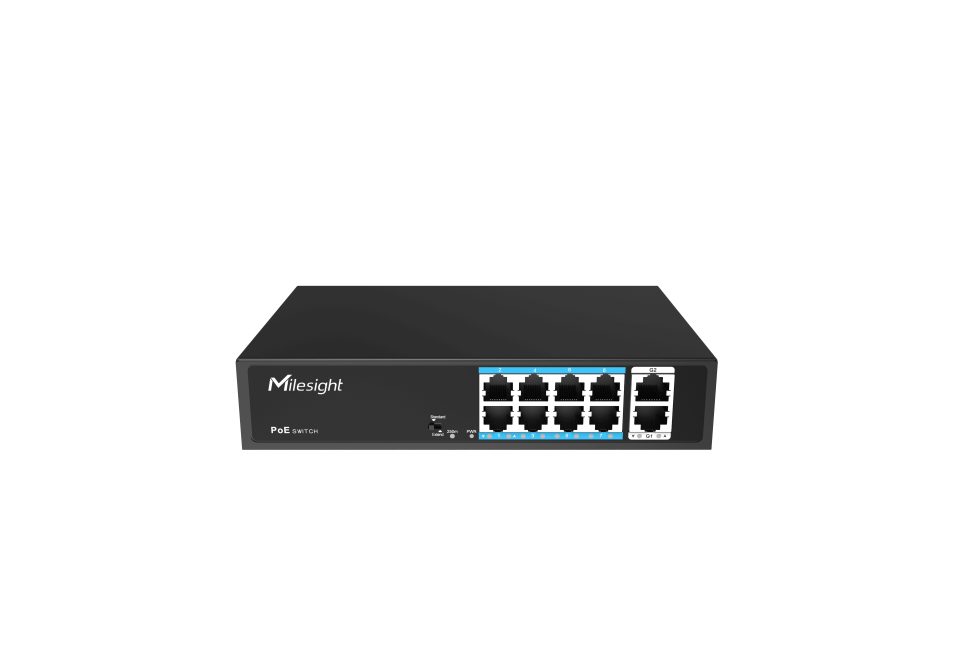 Milesight 8-Port PoE Switch MS-S0208-GL