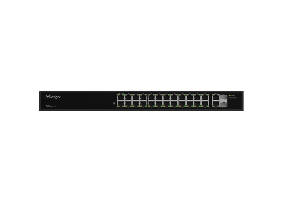 Milesight 16-Port PoE Switch MS-S0424-GF