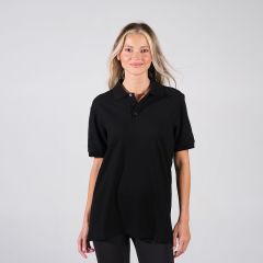 Polo Yaka Tişört Siyah - Kısa Kollu, Şık ve Rahat Tasarım