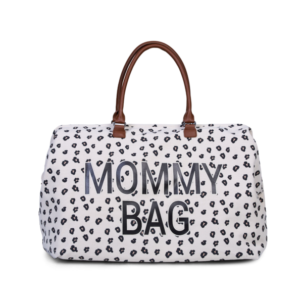 ChildHome Mommy Bag Anne Bebek Bakım Çantası - Kanvas & Leopard