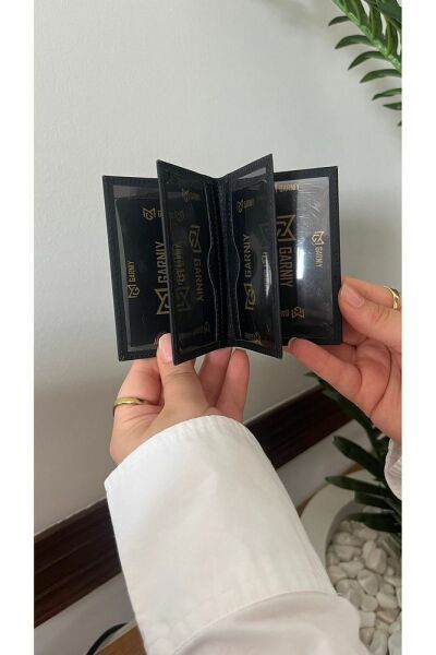 Hakiki Deri Cüzdan & Kartlık 1542 SİYAH