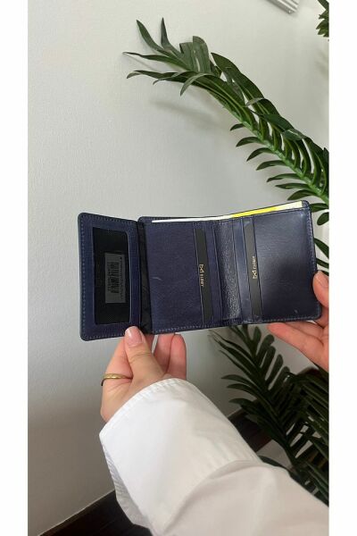 Hakiki Deri Erkek Cüzdan 2709 GREYZİ LACİVERT