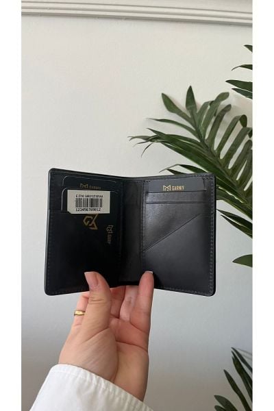 Kibar Hakiki Deri Erkek Cüzdan 2710 GREYZİ SİYAH