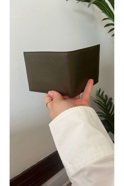 Kibar Hakiki Deri Erkek Cüzdan 2708 GREYZİ KAHVE