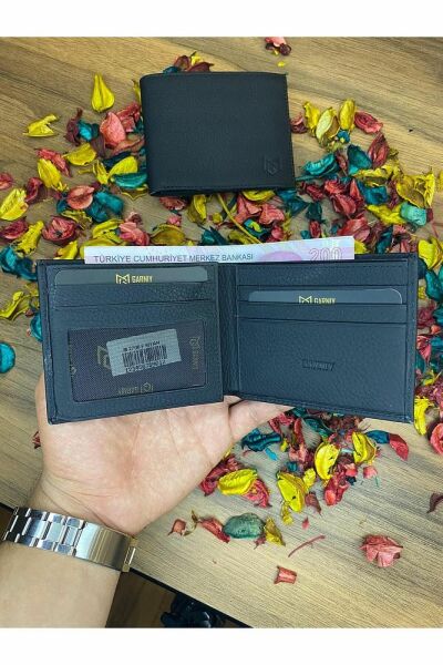 Kibar Hakiki Deri Erkek Cüzdan 2708 SİYAH