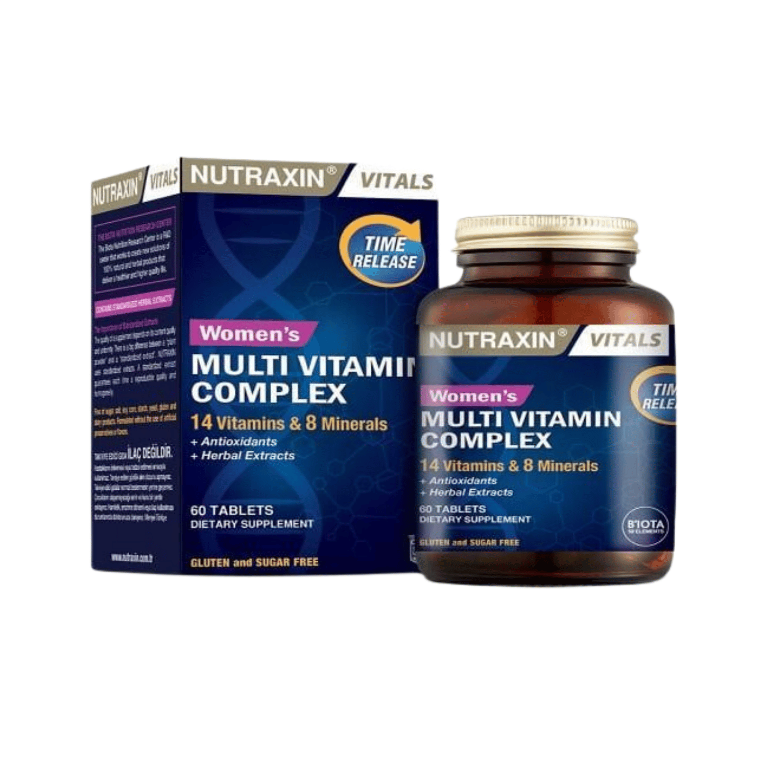 Nutraxin Womens Multivitamin Complex 60 Tablet