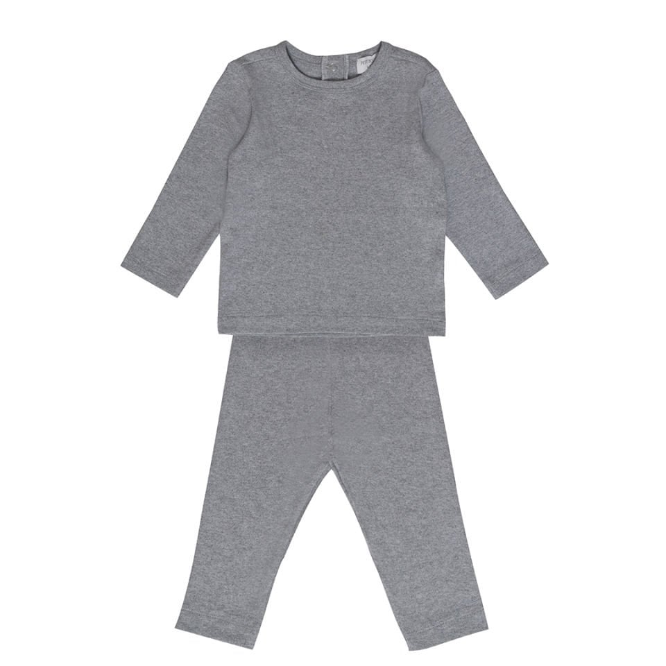 Petit Boom Bebek & Çocuk Unisex Set Gri