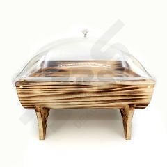 Olive Display Barrel Half Moon Model 28x42