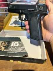 KWC Glock 17 G 18 Blowback Havalı Tabanca - CO2 4.5 mm / KM19