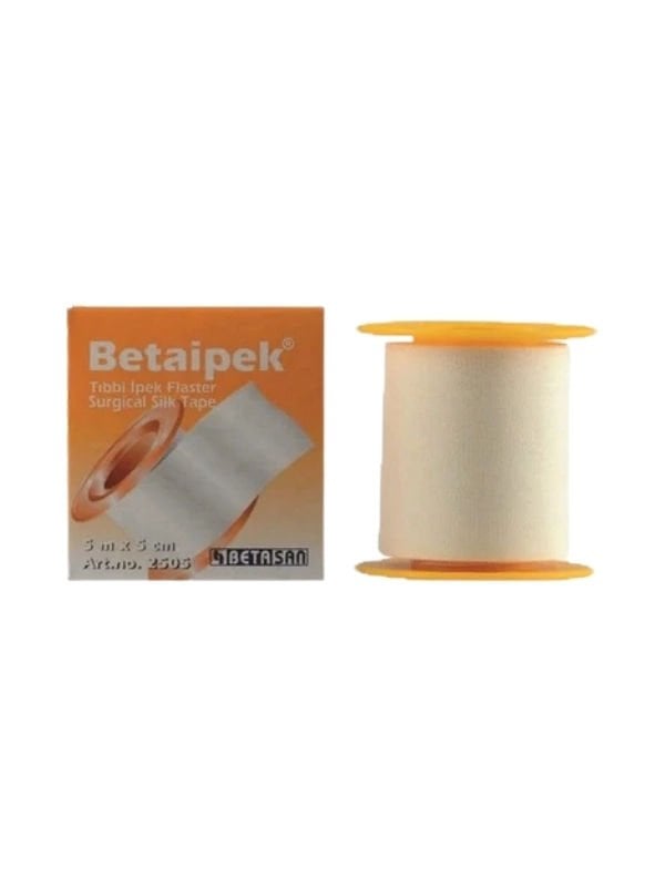 Betaipek Tıbbi İpek Plaster 5cm X 5m