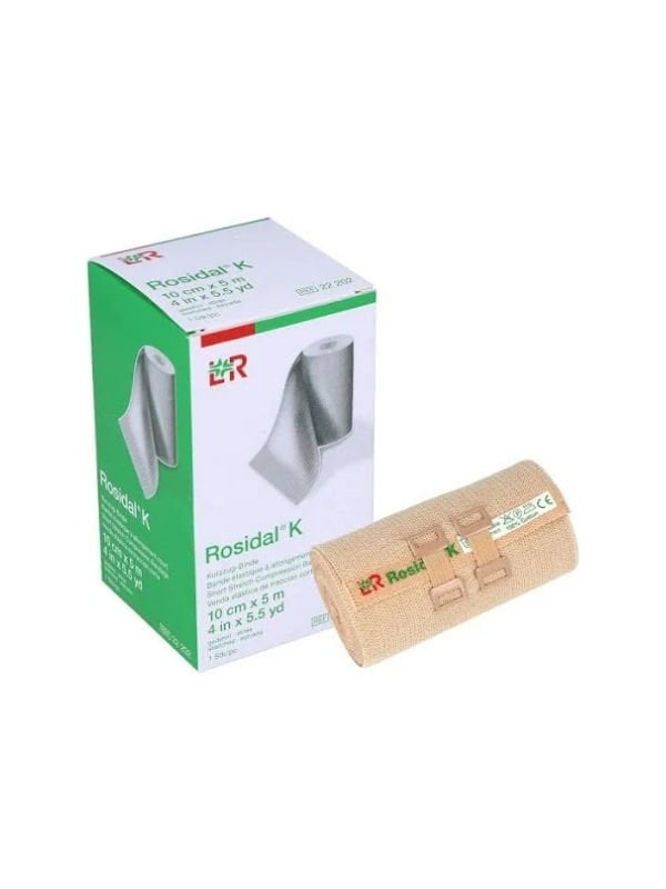 Lohmann & Rauscher Rosidal K 10cm x 5m Kompresyon Ödem Bandajı