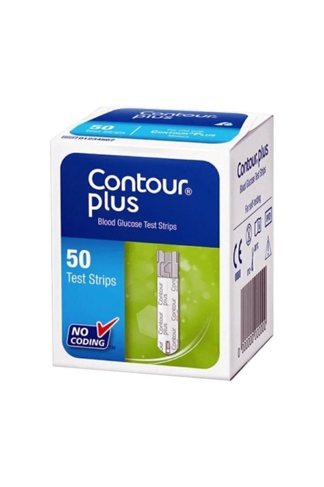 Bayer Contour Plus Test Stripleri 50'li