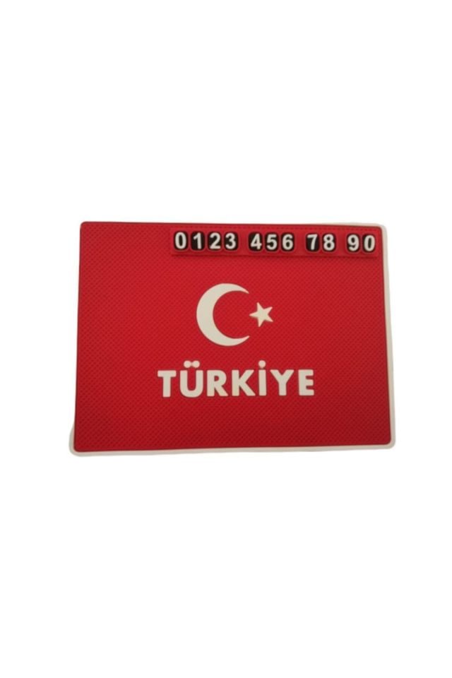 türkiye yazılı numaratörlü kaydırmaz ped