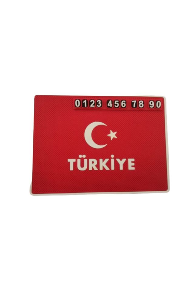 türkiye yazılı numaratörlü kaydırmaz ped