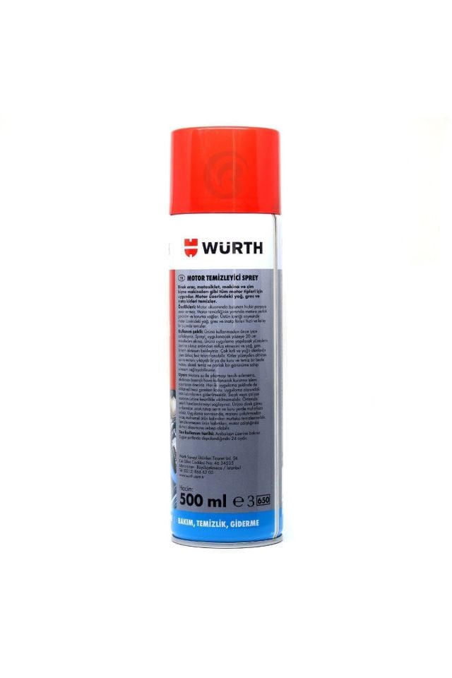 HIZLI MOTOR TEMİZLEME SPREYİ 500ML
0890230500