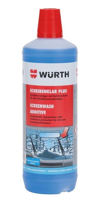 Würth Cam Temizleme Suyu Plus 1000 ml