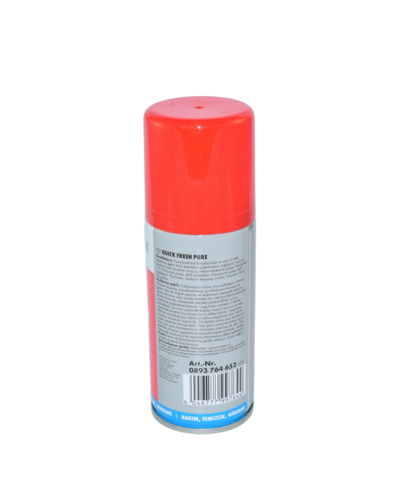 Würth Quick Fresh Pure Araç İçi Tazeleme Spreyi 100 ml