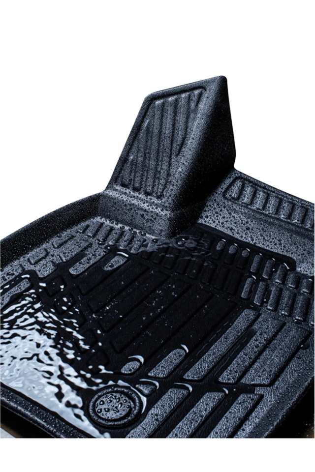 Ford Focus 4 HatcBack Stepneli 2018 Sonrası 3D Bagaj Havuzu+3D Araca Özel Paspas Takımı Luxury Serisi