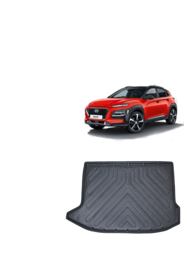 Hyundai Kona 2019 Elektrikli Model (TEK CEPLİ) 3D Bagaj Havuzu