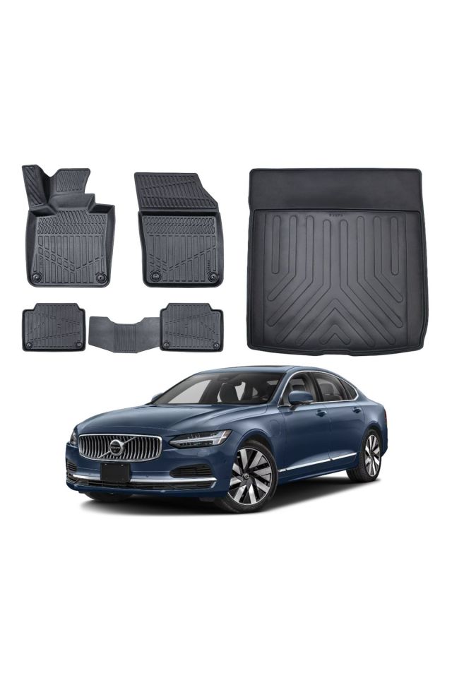 Volvo S90 2018 Model Bagaj Havuzu Paspas Takımı Maxi Eva Serisi