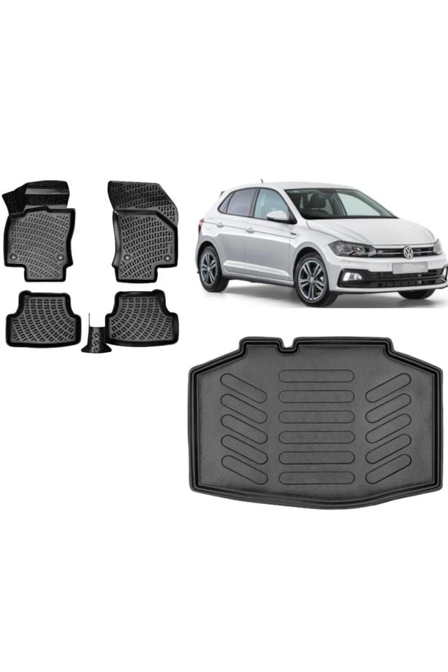Volkswagen Polo Trendline Paket 2023 Model 3D Bagaj Havuzu