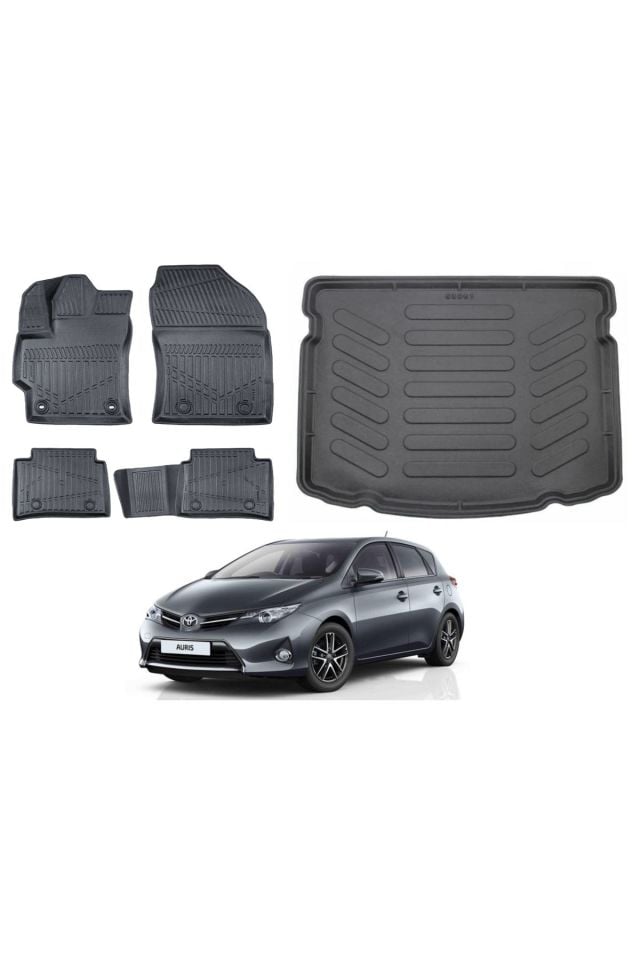 Toyota Auris 2016 Model Bagaj Havuzu Paspas Takımı Maxi Eva Serisi