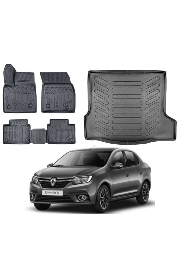 Renault Symbol  2014 Model Bagaj Havuzu Paspas Takımı Eva Serisi