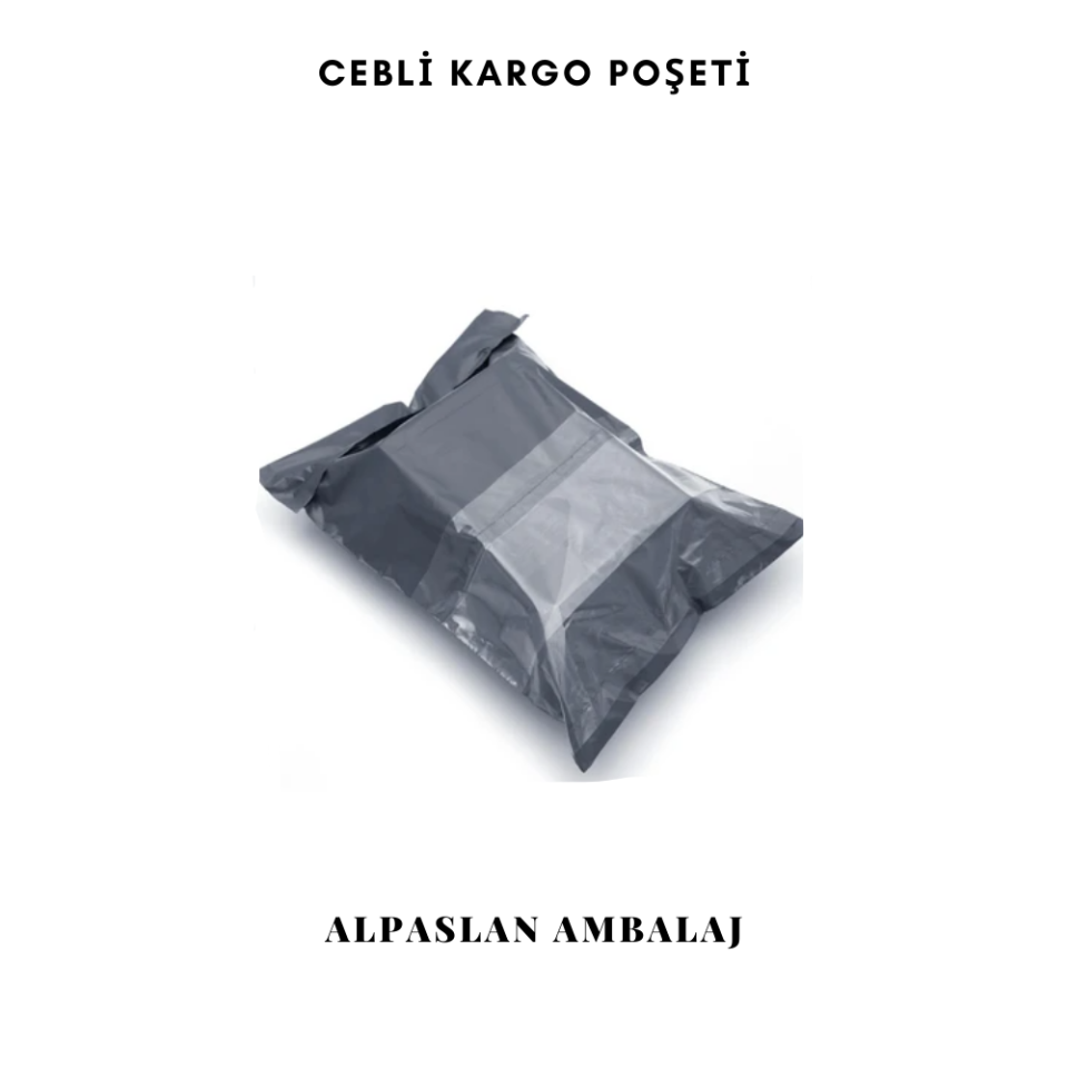 KARGO POŞETİ 30X38+5  (CEPLİ)