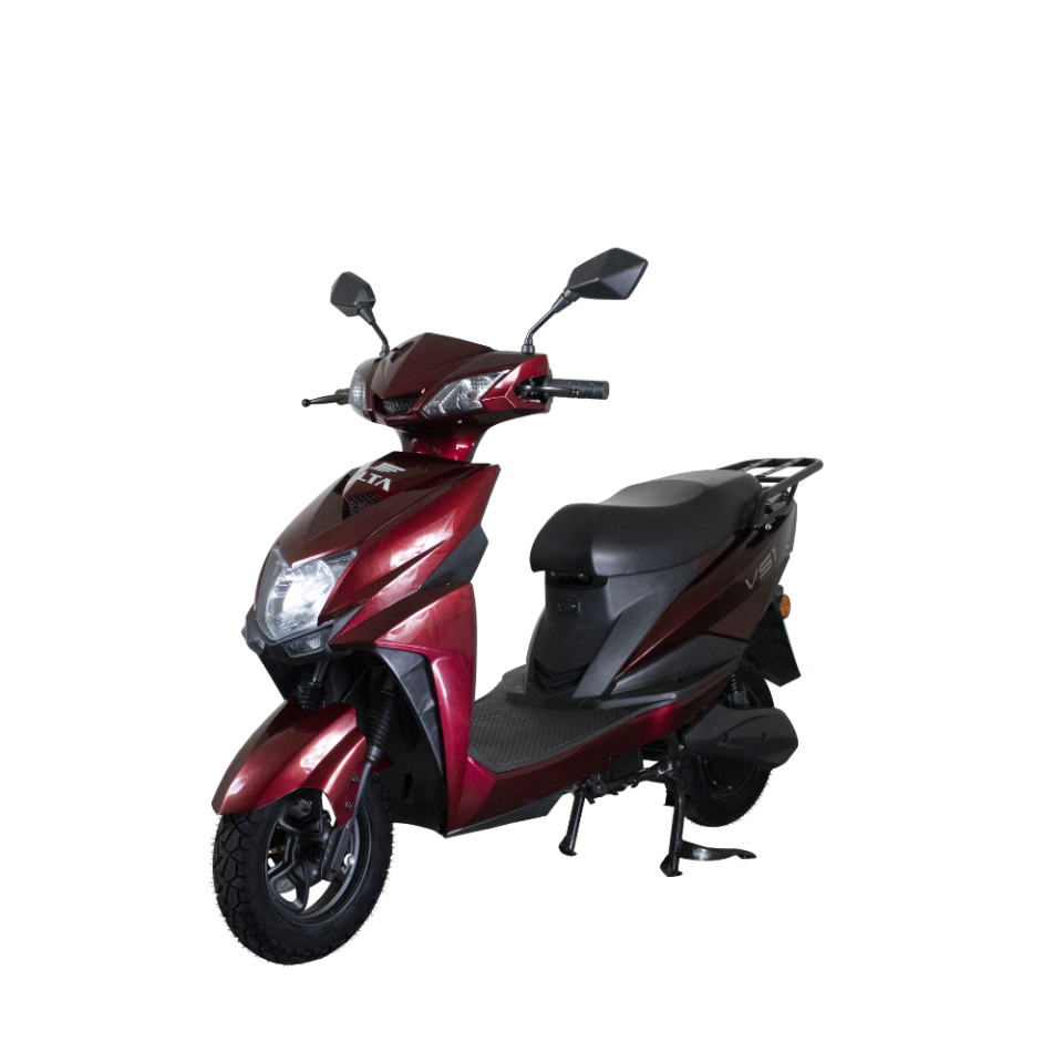 VS1 Elektrikli Motosiklet Kırmızı