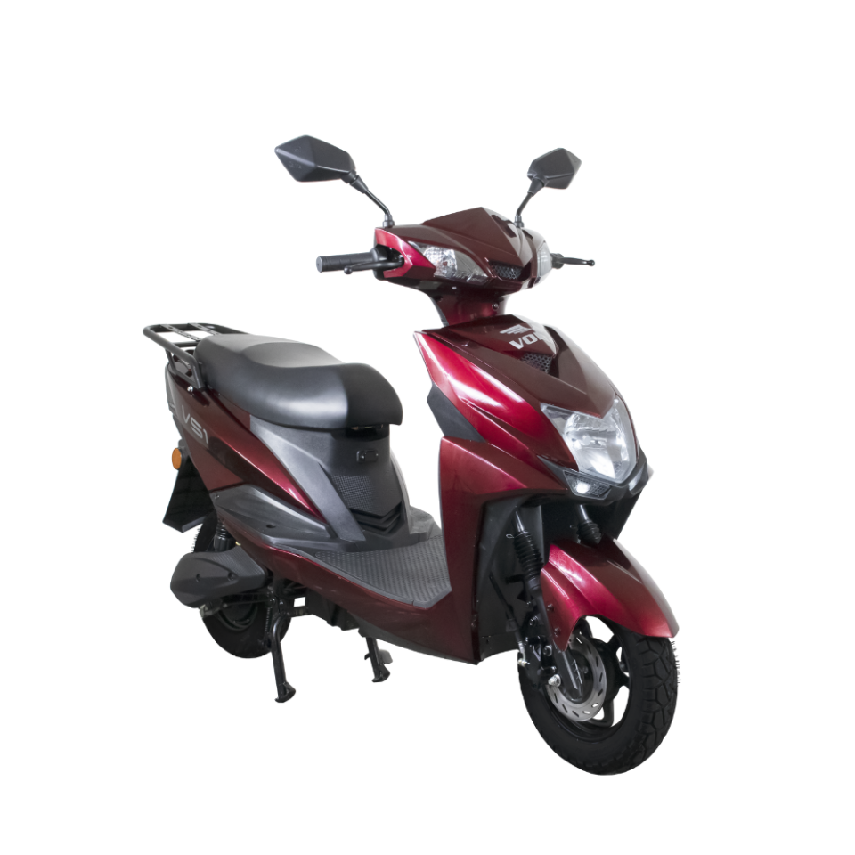 VS1 Elektrikli Motosiklet Kırmızı