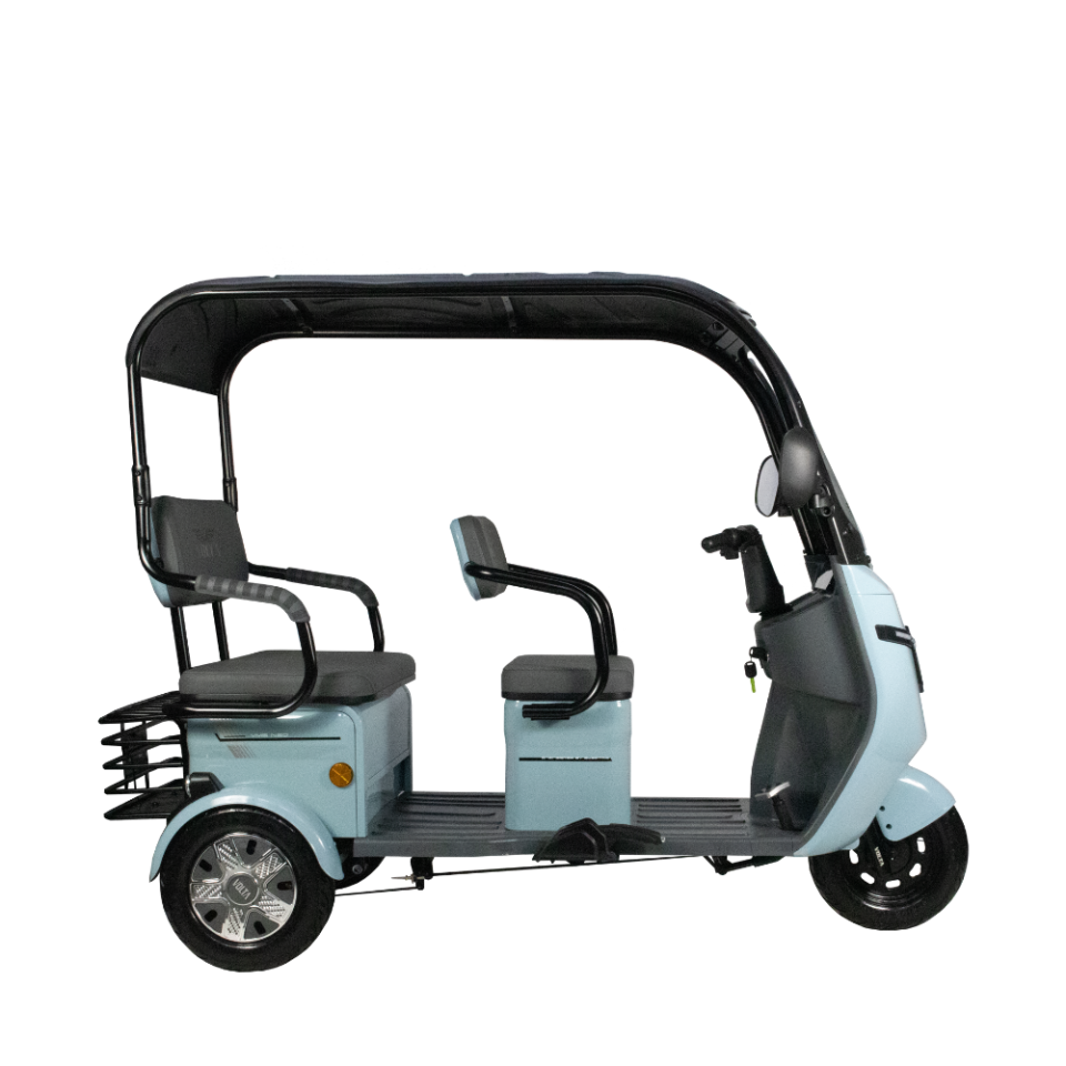 VM5 Neo Üç Tekerlekli Elektrikli Motosiklet Mavi