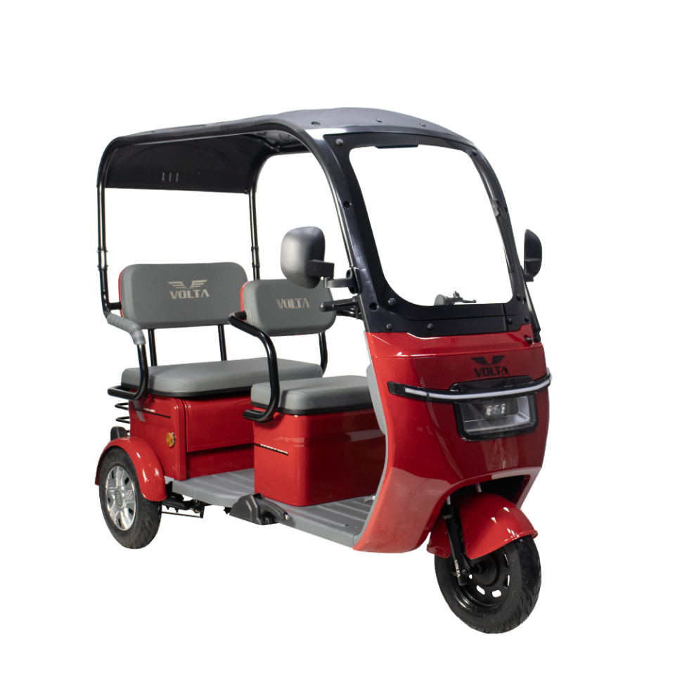 VM5 Neo Üç Tekerlekli Elektrikli Motosiklet Kırmızı