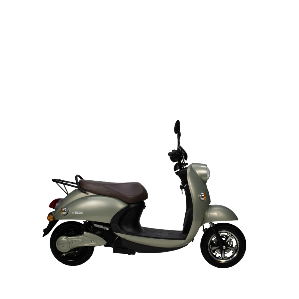VS2 Elektrikli Motosiklet Ihlamur Yeşili