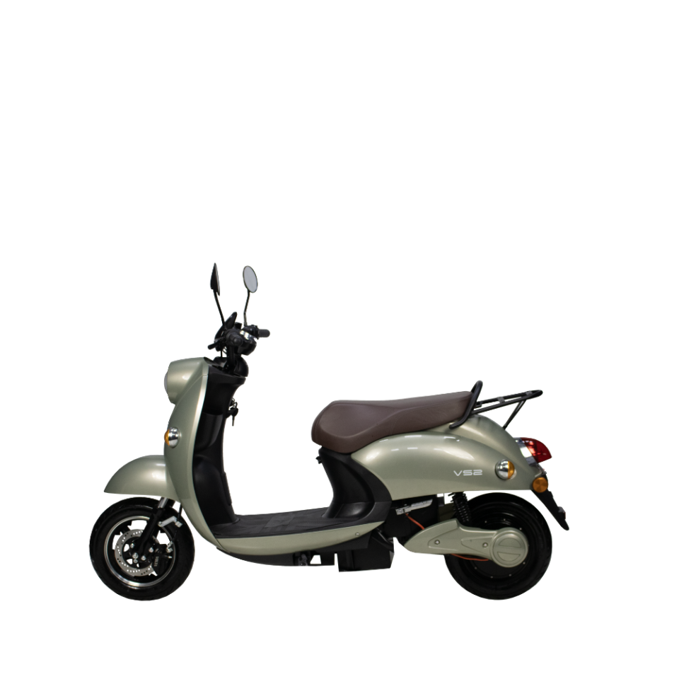 VS2 Elektrikli Motosiklet Ihlamur Yeşili