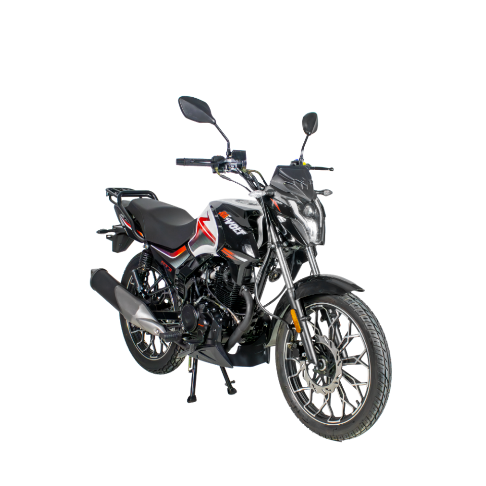 RT3 Benzinli Motosiklet Siyah