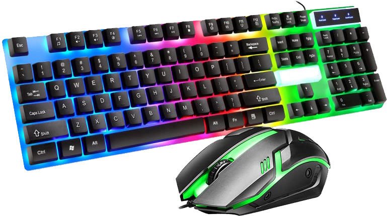 Bugatek BGRGKMS Gaming Aydınlatmalı Klavye + Mouse Q Set