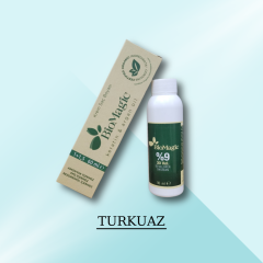 BioMagic Krem Saç Boyası 60ml TURKUAZ &  30 Vol. Oksidan 90ml