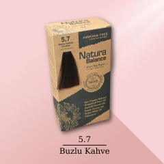 Natura Balance Kit Saç Boyası 60ml 5.7 Buzlu Kahve