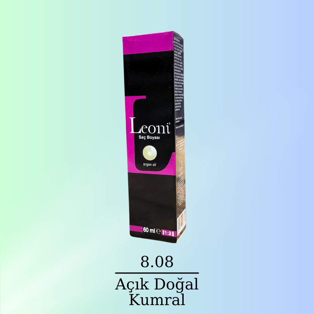 Leoni Saç Boyası 60ml 8.08 Açık Doğal Kumral