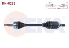 KOMPLE AKS SOL ON UZUNLUK 650mm RENAULT KADJAR 1.5 DCI A-T 2015- RN-8223