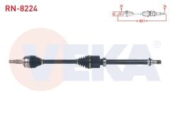 KOMPLE AKS SAG ON UZUNLUK 1011mm RENAULT KADJAR 1.5 DCI A-T 2015- RN-8224