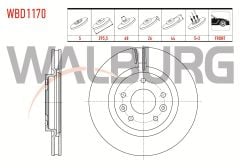 FREN DISKI ON HAVALI 5 BJN 295,5X26X68X44 QASHQAI 1.3 DIG-T 21-/ 1.6 DCI - 1.5 DCI - 1.2 DIG-T 14-/X-TRAIL 1.6 DCI 13-/KADJAR 1.5 DCi - 1.6 DCi - 1.2 TCe 2015-/MEGANE IV 1.6 DCI 16-/AUSTRAL E-TECH 22- - WBD1170